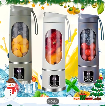 Portable blender bottle