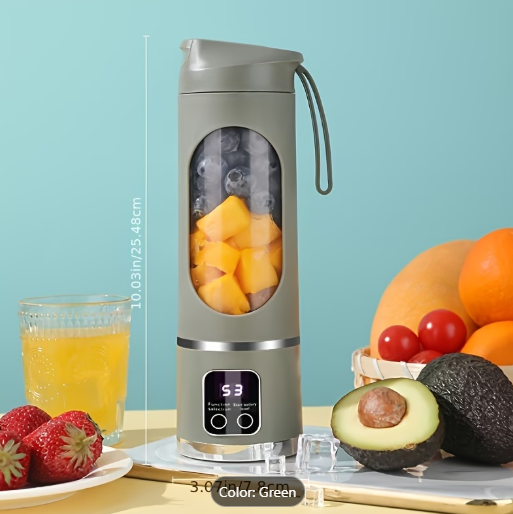 Portable blender bottle